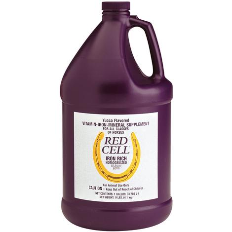 Horse Health Products Red Vitamin Iron Liquid Mineral Supplement - Gallon