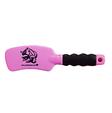 Tail Tamer Curved Tail Brush HOT_PINK