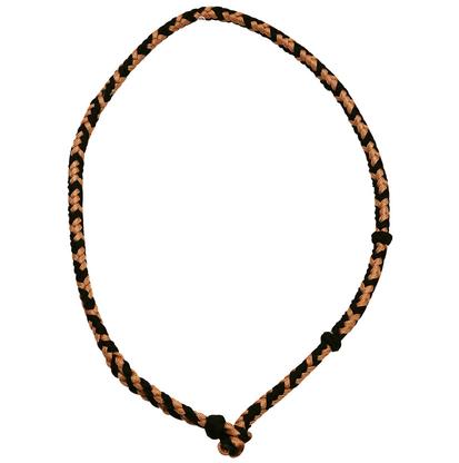 Jerry Beagley Round Adjustable Neck Rope TAN/BLACK