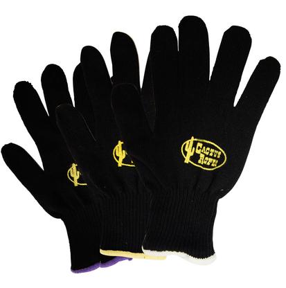  Cactus Ropes Black Cotton Roping Gloves - Single