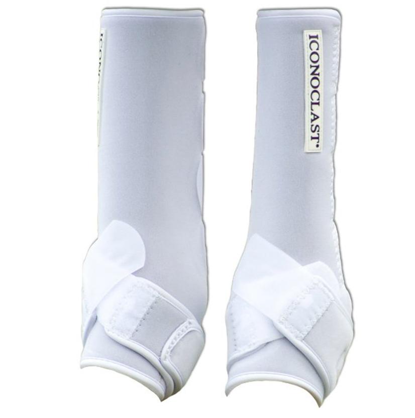 Iconoclast Extra Tall Hind Orthopedic Sport Boots XL WHITE