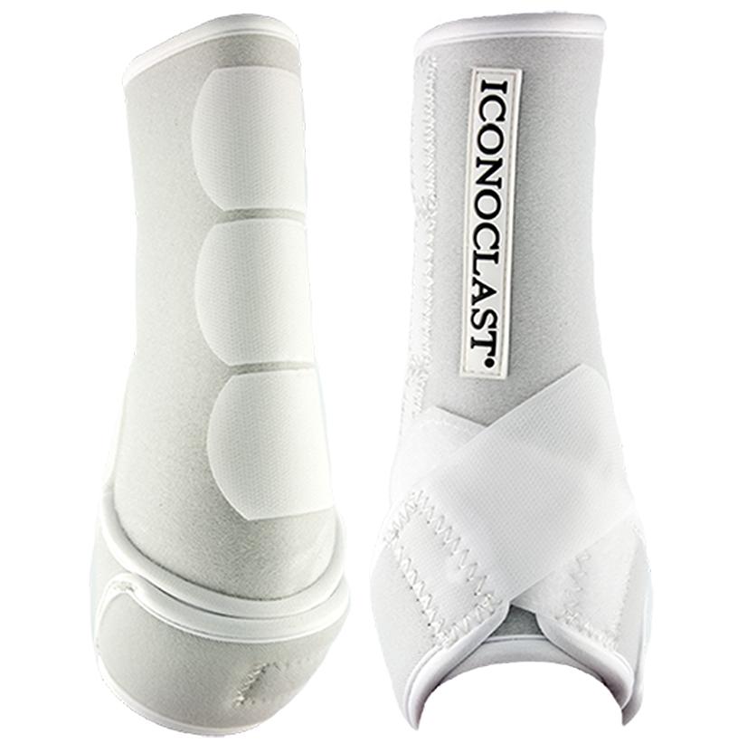 Iconoclast Orthopedic Sport Boots Front XL WHITE