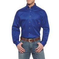 Ariat Mens Ultramarine Long Sleeve Button-Down Shirt