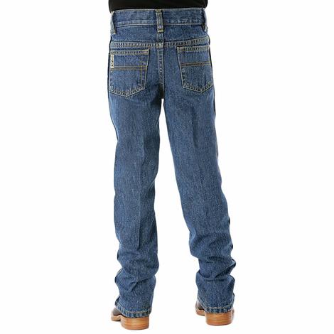 Cinch Boys Original Low Rise Extra Long Inseam Jeans - Medium Wash