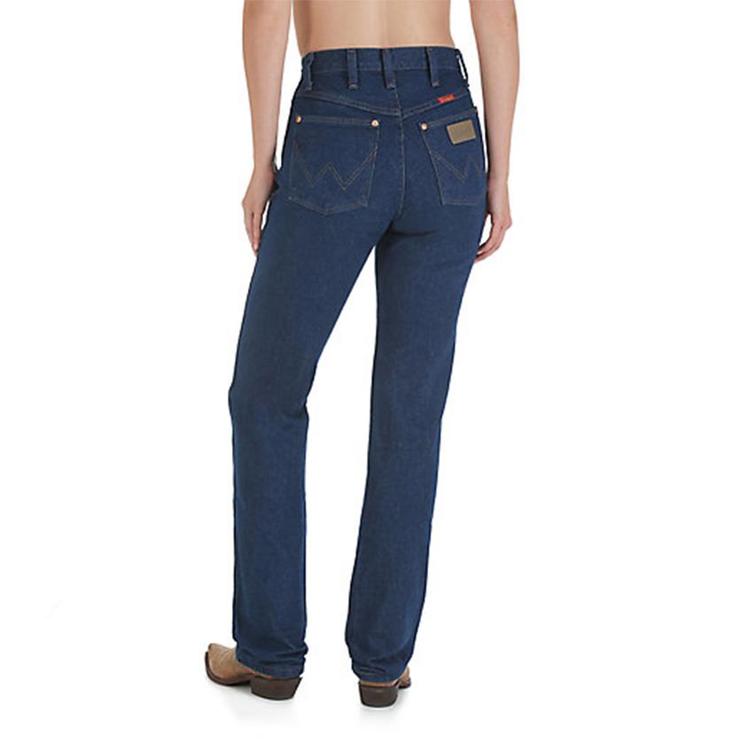  Wrangler Womens Pre Washed Cotton Denim Slim Fit Jeans