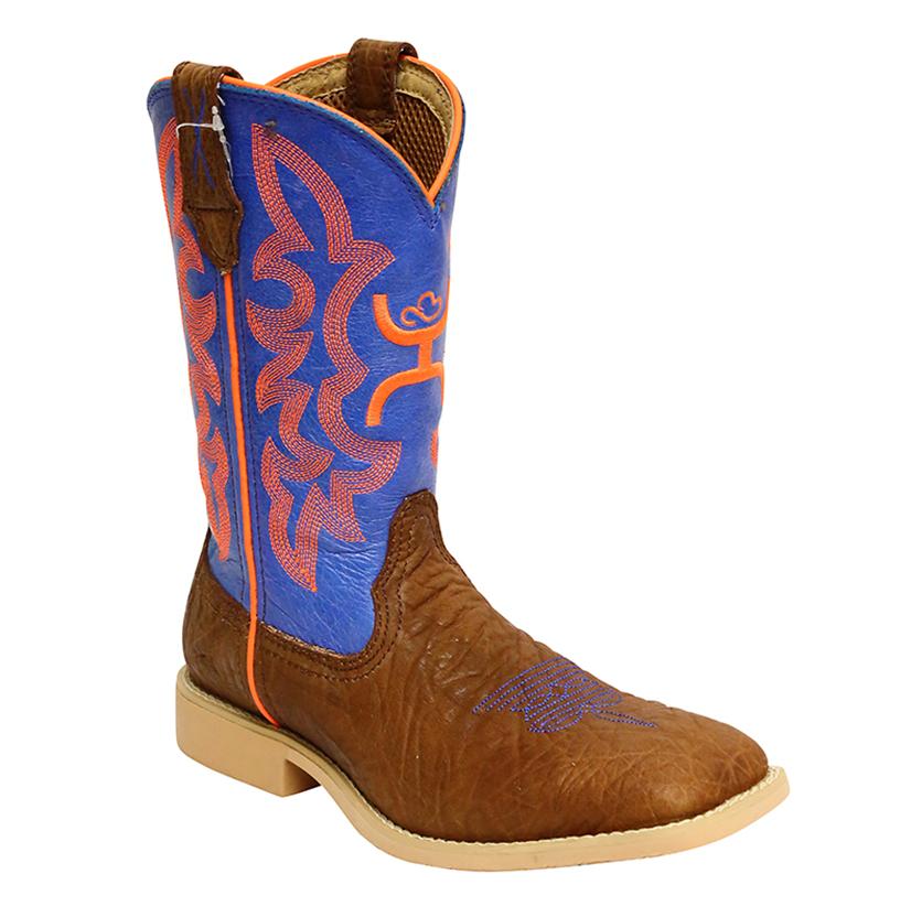  Twisted X Youth Neon Blue Hooey Cowboy Boot
