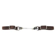 Berlin Leather Rope Curb Strap 