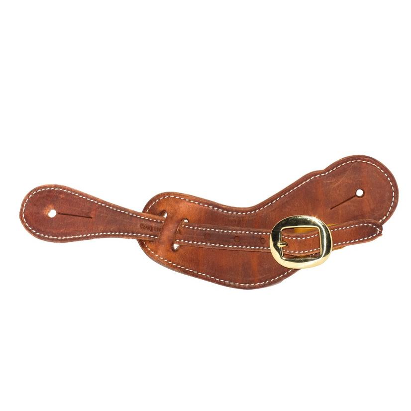 Brown-NEW  Western Camp drafting Leather Spur Straps Western Spurs horse riding