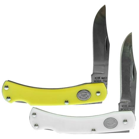 Moore Maker Single Blade Lockback Pocket Knife 3 5/8