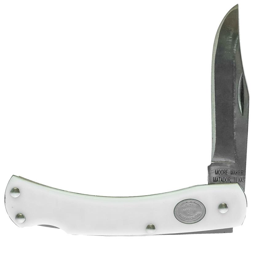 Moore Maker Single Blade Lockback Pocket Knife 3 5/8