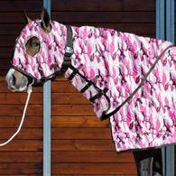 STT Premier Horse Blanket Hood Pink Camo