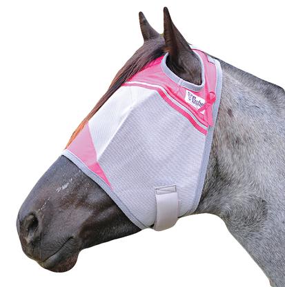 Cashel Breast Cancer Research Crusader Fly Mask - Pink