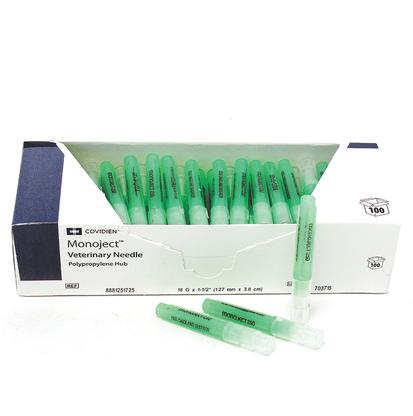 Monoject Needles 20g x 1 - 100/Box 