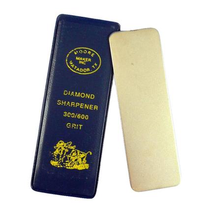 Diamond Pocket Hone Knife Sharpener 300/600 Grit from Moore Maker 