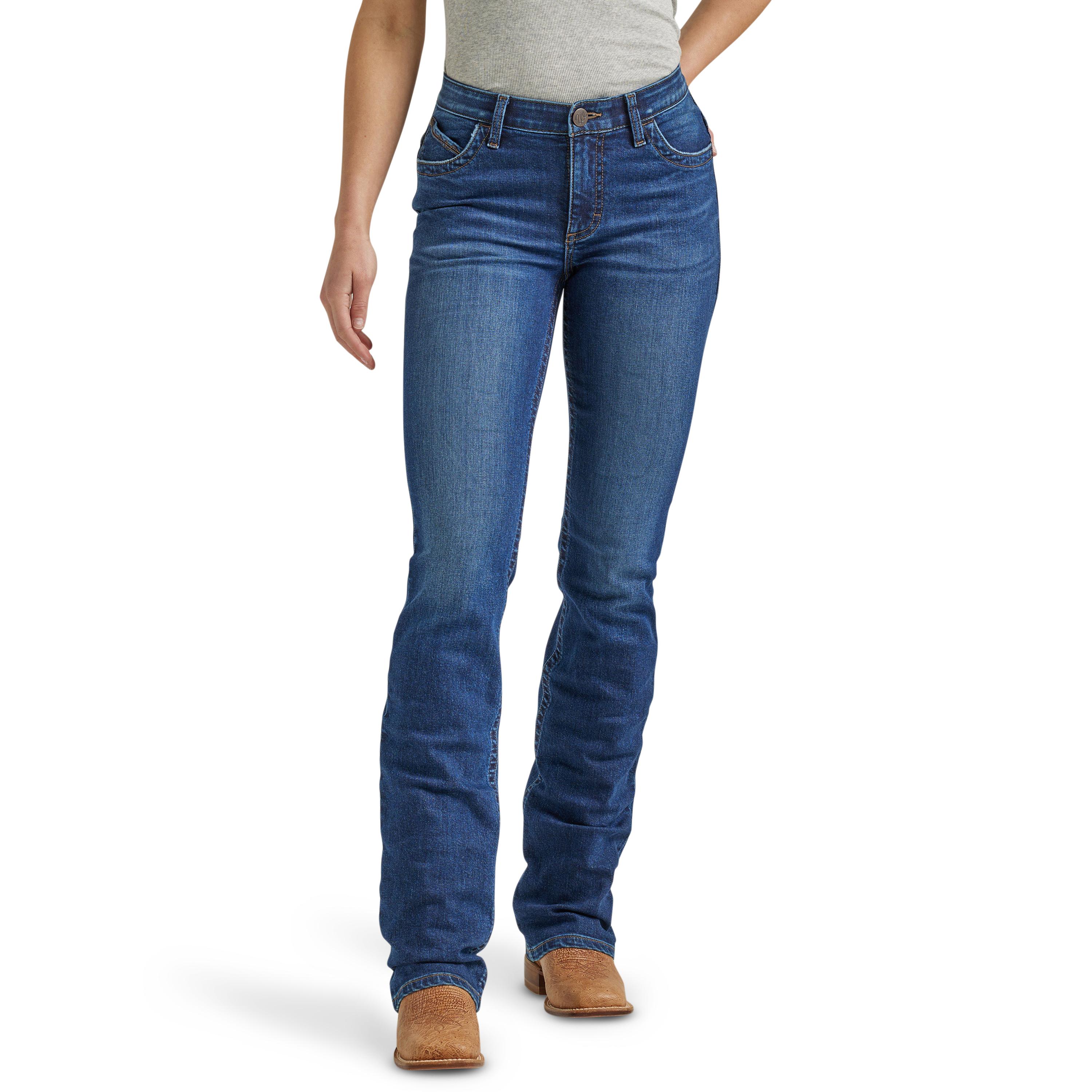 Hailey Ultimate Riding Bootcut Women's Willow Mid Rise Jeans by Wrangler