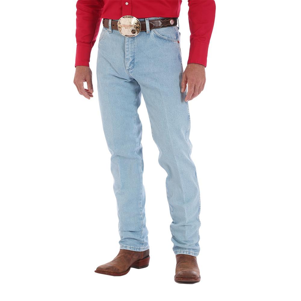 Wrangler Cowboy Cut Original Fit Light Wash Men's Jeans