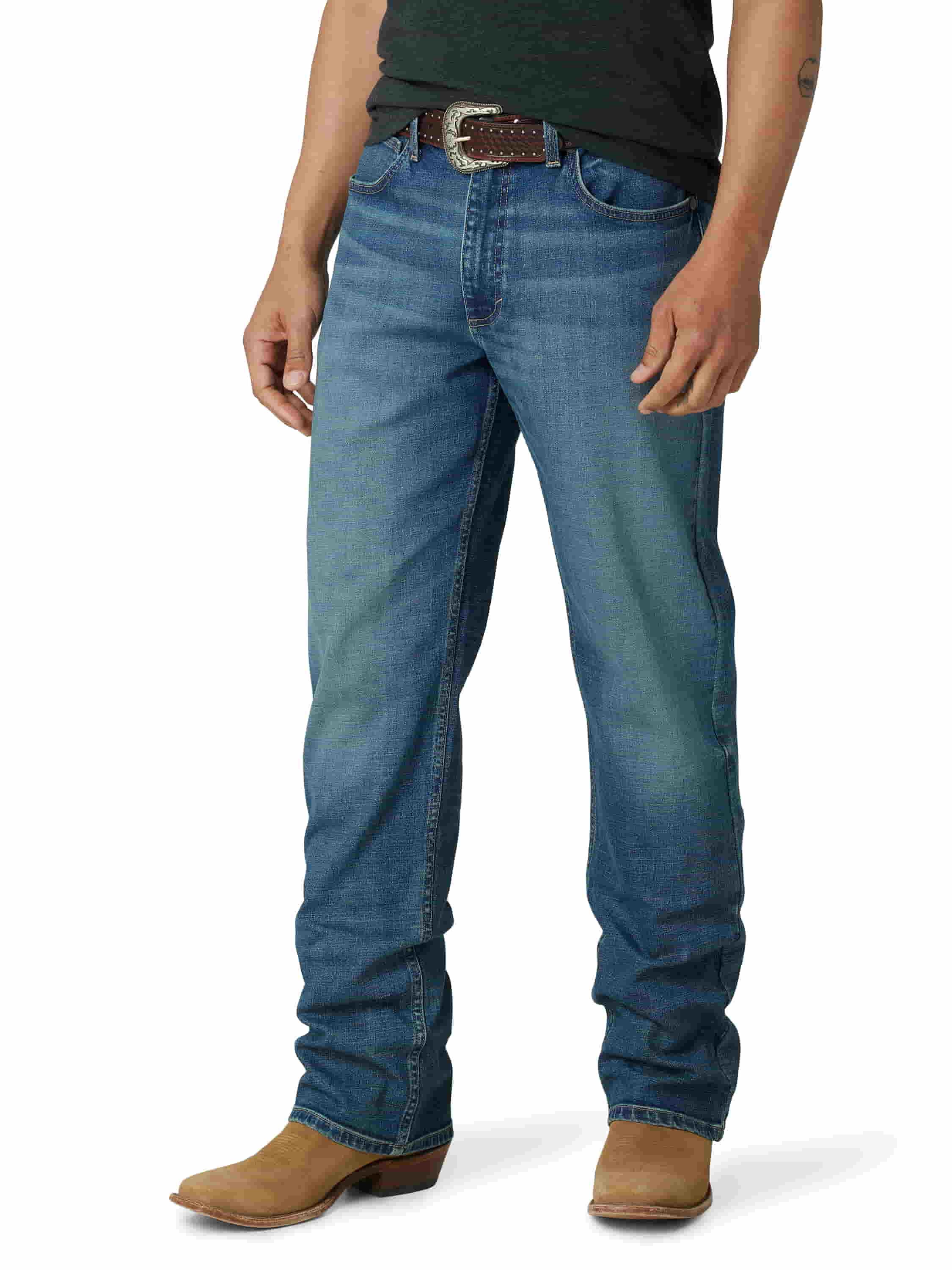 20X 33 Extreme Relaxed Fit Medium Wash Men's Jeans by Wrangler