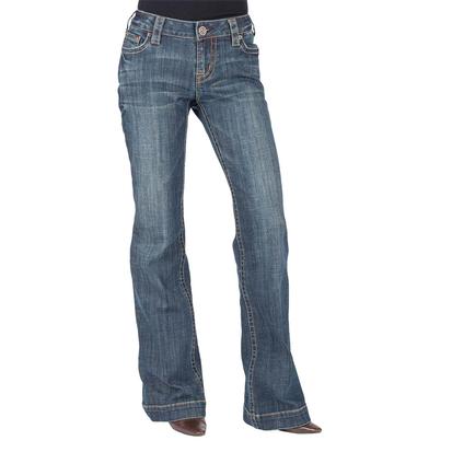 Stetson Women’s Open Pocket Trouser Fit Jeans