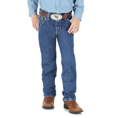 Wrangler Boys George Strait Cowboy Cut Jeans - Dark Wash