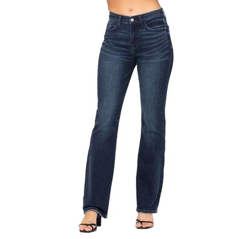 Judy Blue Dark Wash High Waist Slim Bootcut Women's Jeans