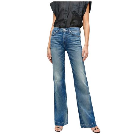 WRANGLER Jeans Women Girls Vintage Boot cut Denim Regular Body Stone Wash 8-16