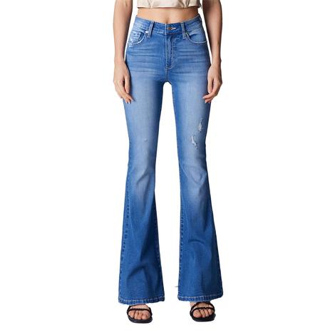Ceros Medium High Rise Flare Women's Jean