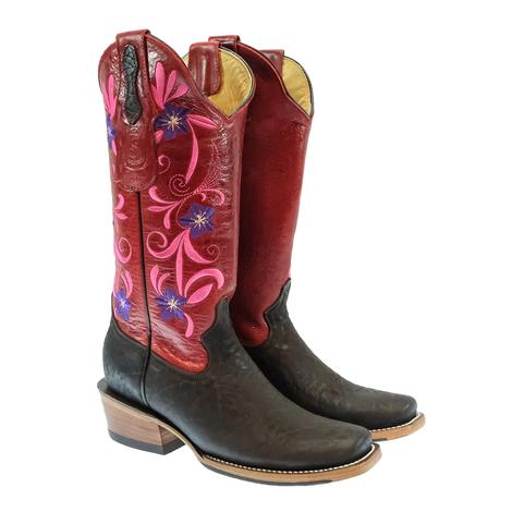 Serna Brown Buffalo Women's Boots
